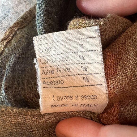 Tenax Dress Size Small Fairy Grunge Made in Italy Fairycore Y2K Art to Wear READ - Picture 15 of 15